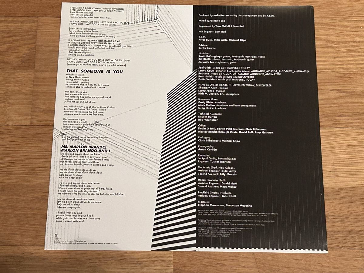 Dischi in vinile: R.E.M.  2011. RAR. Collapse Into Now – Usato da Faulensee venduto da Mizuno06 3