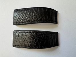 Corum Bubble - bracelet montre cuir alligator 24,5x70, neuf
