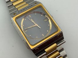 Vintage CERTINA Herrenuhr läuft / montre pour homme
