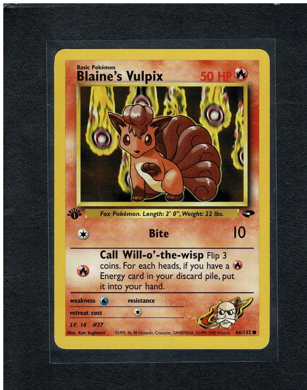 Pokémon Carte collezionabili: Blaine's Vulpix- 1st Gym Challenge – Usato da Giubiasco venduto da rude01