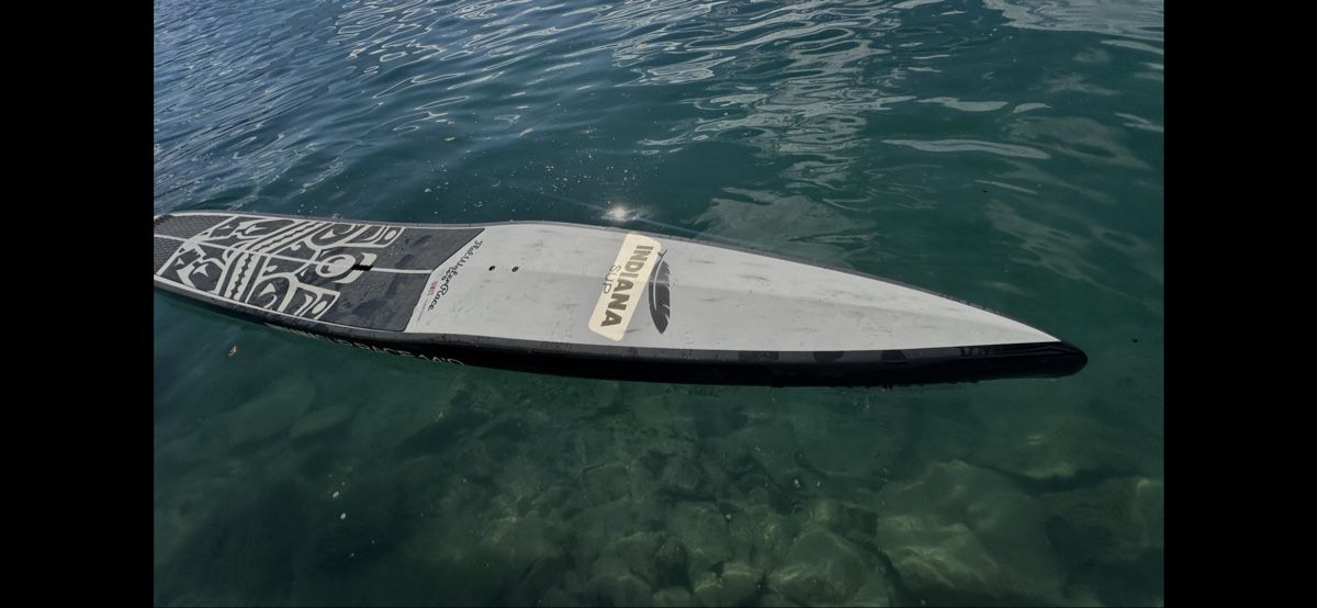Indiana Surfboards & Schwimmbrette: Indiana SUP Stand Up Paddle Board mit Paddel – Gebraucht aus Bern von Popeye1