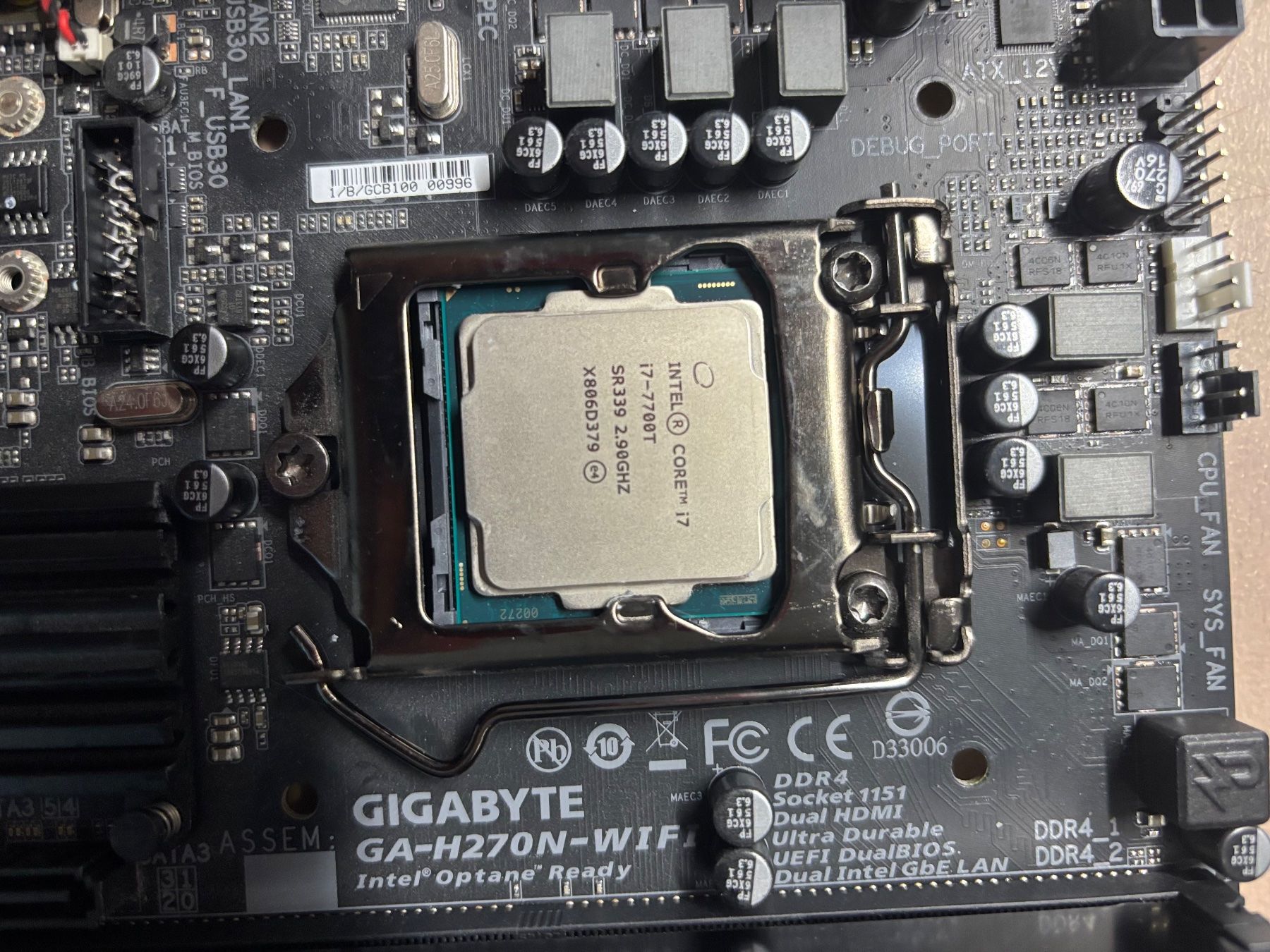 Asrock Cartes mère: Carte mère + Intel Core i7-770T Bundle – D'occasion à Marin-Epagnier par 221966 1
