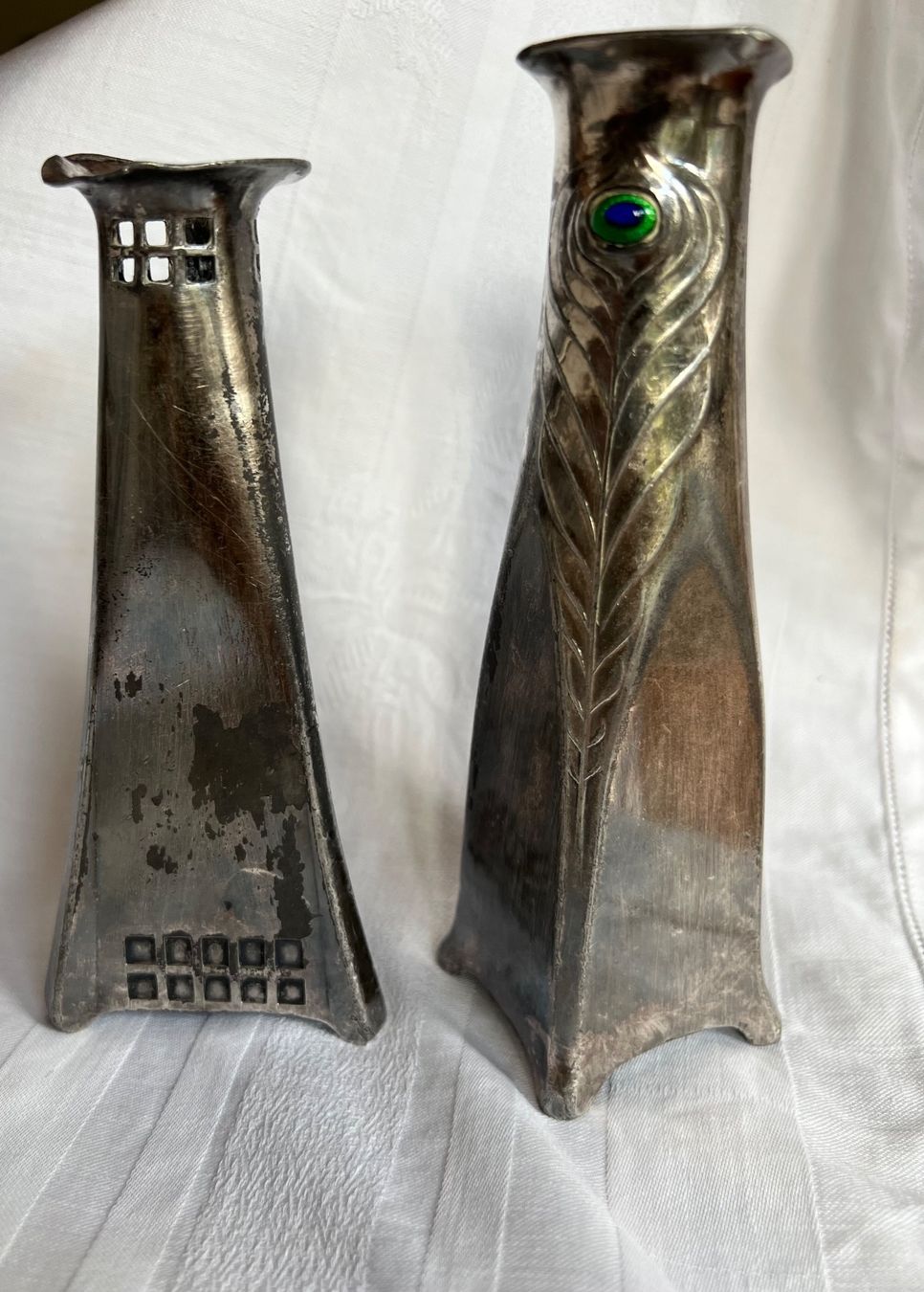 Vasi & Recipienti: 2 Peter Behrens Osiris Jugendstil Vases – Usato da Zürich venduto da Zurich_TimeCapsule 3