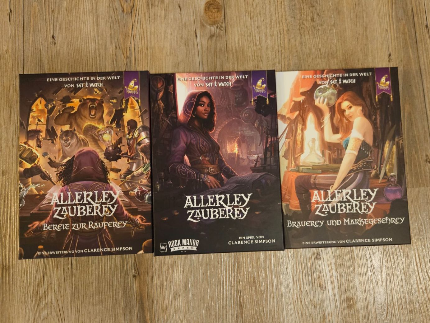 Giochi: Allerley Zauberer - mit zwei Erweiterungen – Usato da Eggersriet venduto da Frater_777