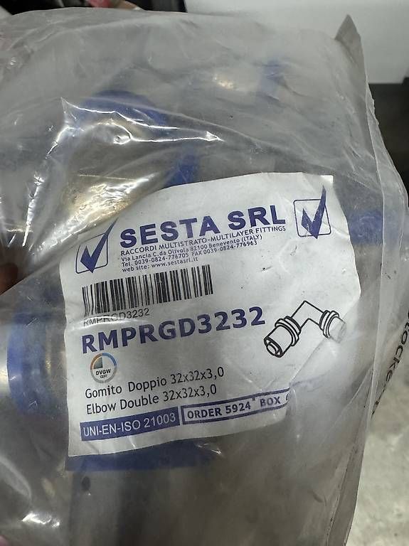 Rubinetteria: Pressverbinder Brauchwasser  – Usato da Eglisau venduto da remodu