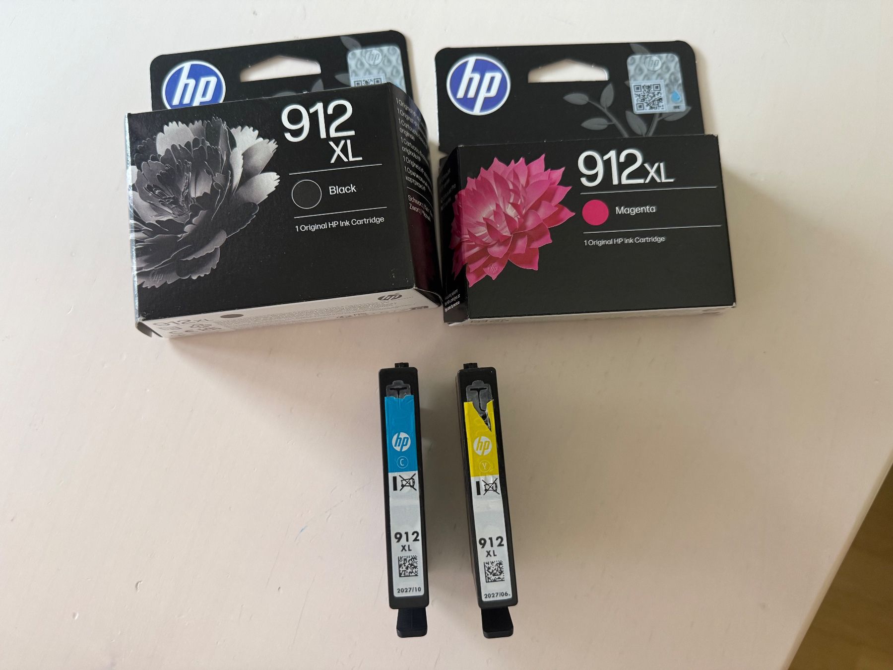 Hewlett Packard Druckerpatronen & Toner: HP Druckerpatronen 912XL CMYBK – Neu (gemäss Beschreibung) aus Forch von AlGreen