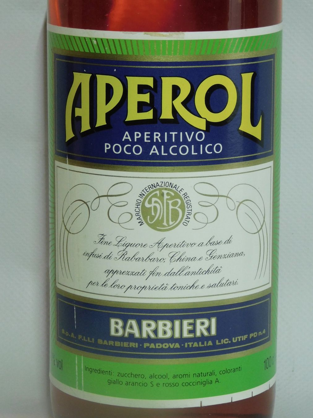 Bevande alcoliche: Vintage Aperol Barbieri 1980`s – Nuovo (secondo la descrizione) da Emmenbrücke venduto da Ulisse-22 1