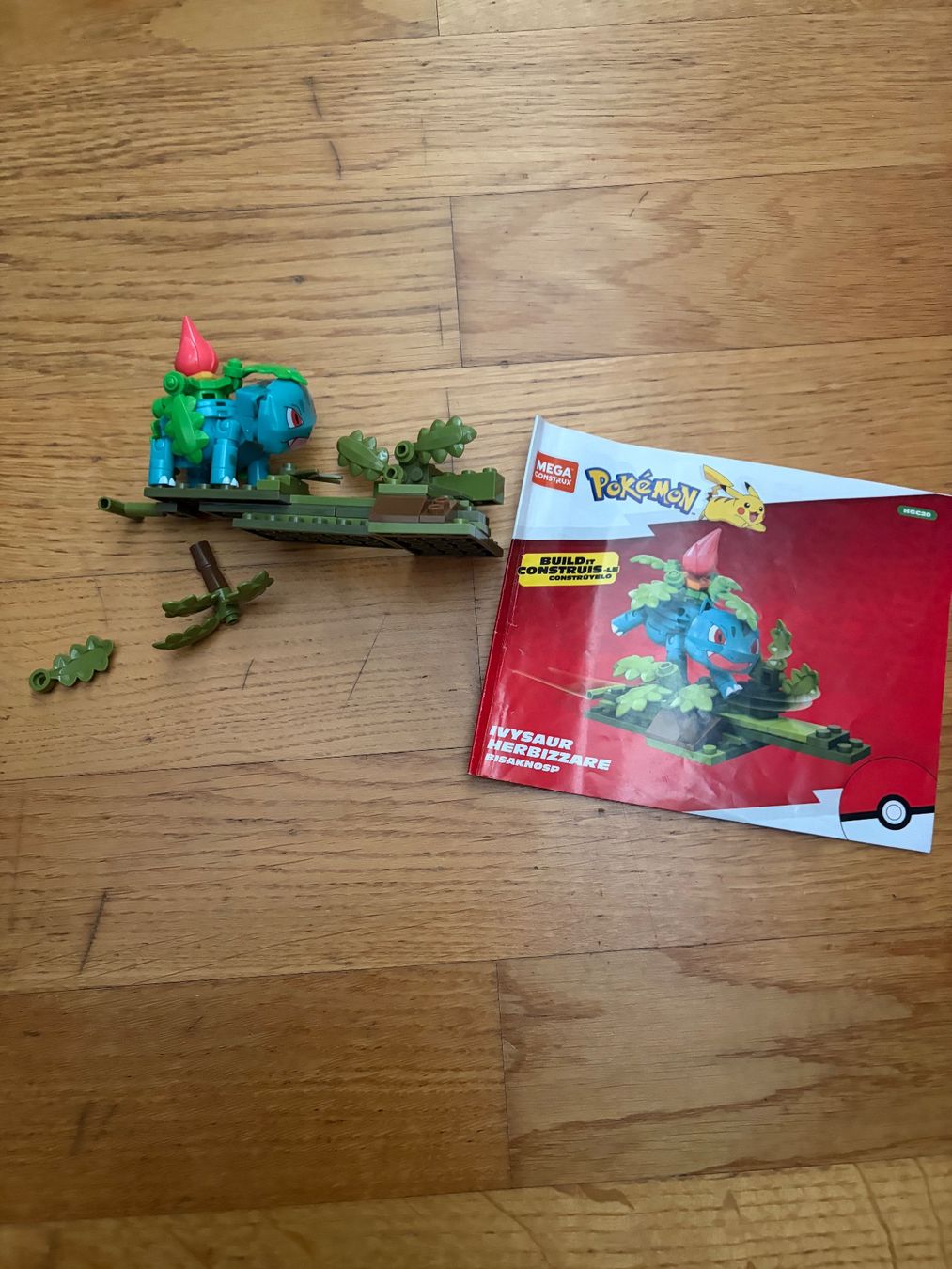 Mega Giocattoli: 4x Mega Construx Pokémon-Ivysaur, Pikachu, Luxio, Charmander – Usato da Baden venduto da nnedi 2