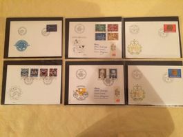 10 x Ersttagsbriefe LIECHTENSTEIN