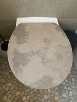 AquaSu Rock Naturstein Unikat WC Sitz white NEU OVP € 89.99