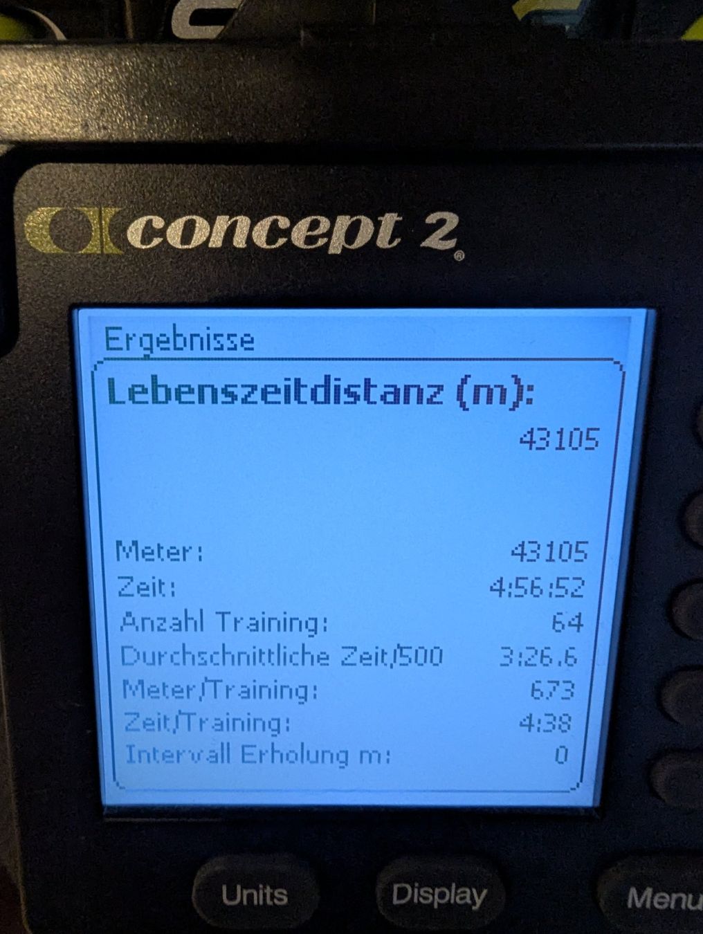 Concept 2 Hometrainer: Concept 2 SkiErg PM5 Ski-Trainer – Usato da Luzern venduto da gebistom 7