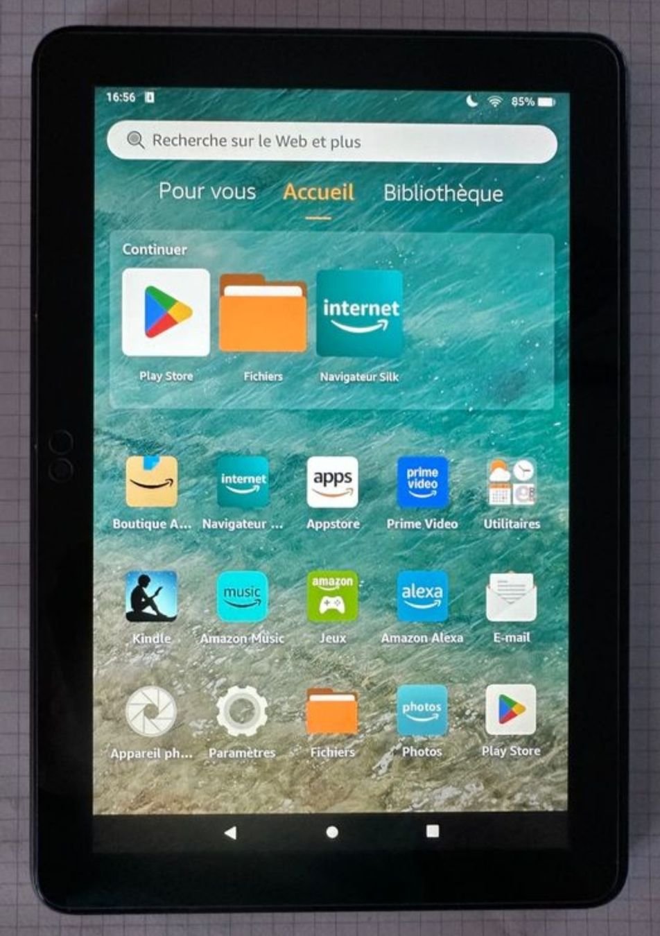 Amazon Tablet PC: Tablet Amazon Fire HD 8 10th Gen. (2020) mit Hülle – Usato da Aadorf venduto da Edubarbosa 1