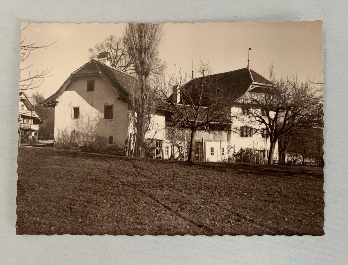 Cartoline postali: Photos Schweiz - Rechthalten FR – Usato da Düdingen venduto da polytropon_5 2