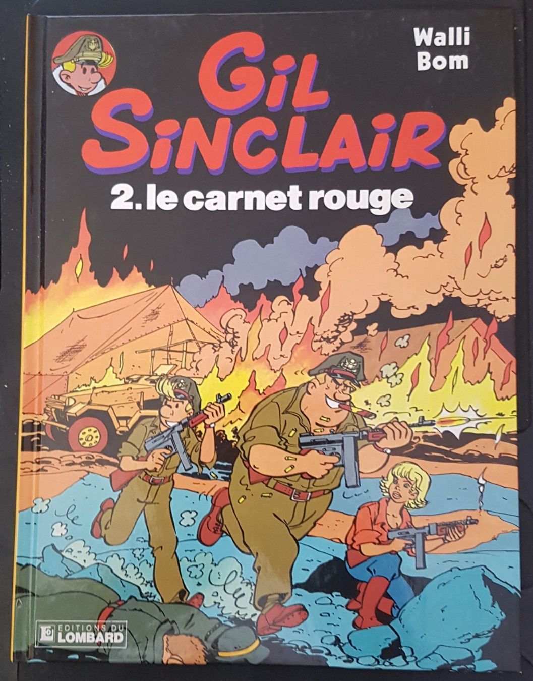 Fumetti: Gil Sinclair  N 2  E.O.    Le carnet rouge   (T.B.E.) – Usato da Prévonloup venduto da bitume1975