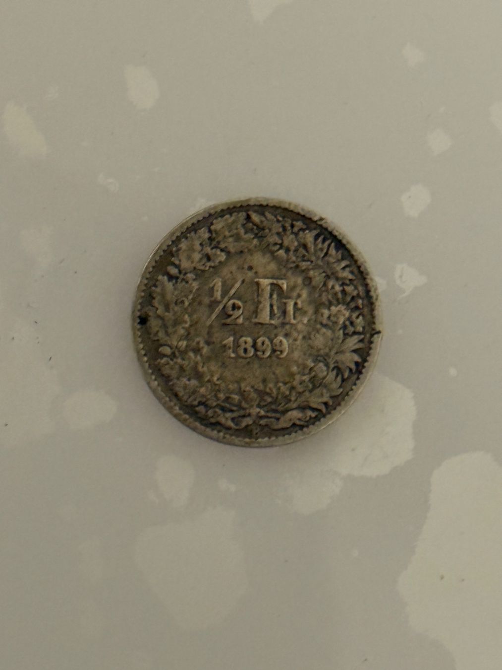 Tutti le monete: 1/2 Franken 1899  Rar – Usato da Wallisellen venduto da SWISS_SILVER1 1