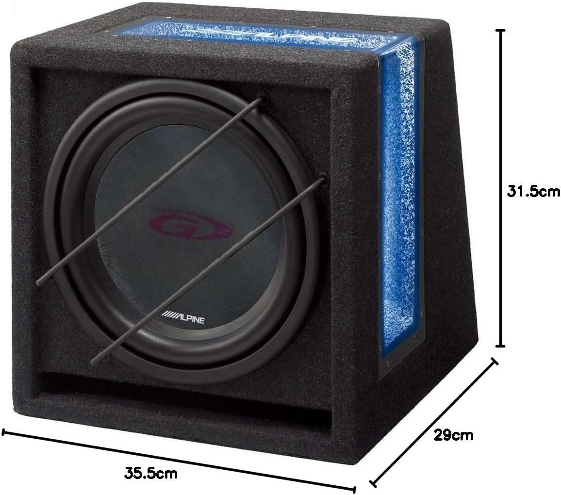Alpine Casse acustiche: Alpine  SBG-844BR Subwoofer 400W 8" per auto e camper – Nuovo e nell'imballaggio originale da Balerna venduto da ove_qr6q 1
