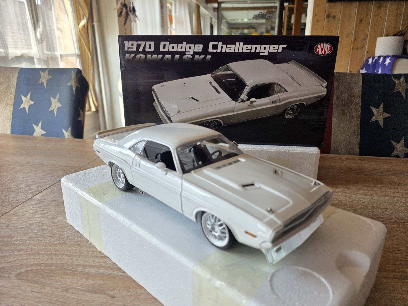 Dodge Modellini d'auto: 70'Dodge Challenger White 1:18 "Kowalski" ACME – Usato da Goldingen venduto da Muscle_Cars84 3