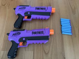 Nerf Fortnite Pistols - Two Blasters & Darts