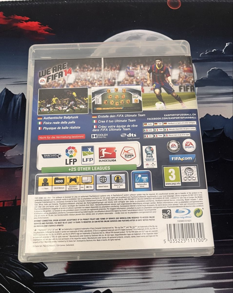 Sony Spiele: Jeu PS3 FIFA 14  – Gebraucht aus Thônex von LaBoutiqueduRems31 1