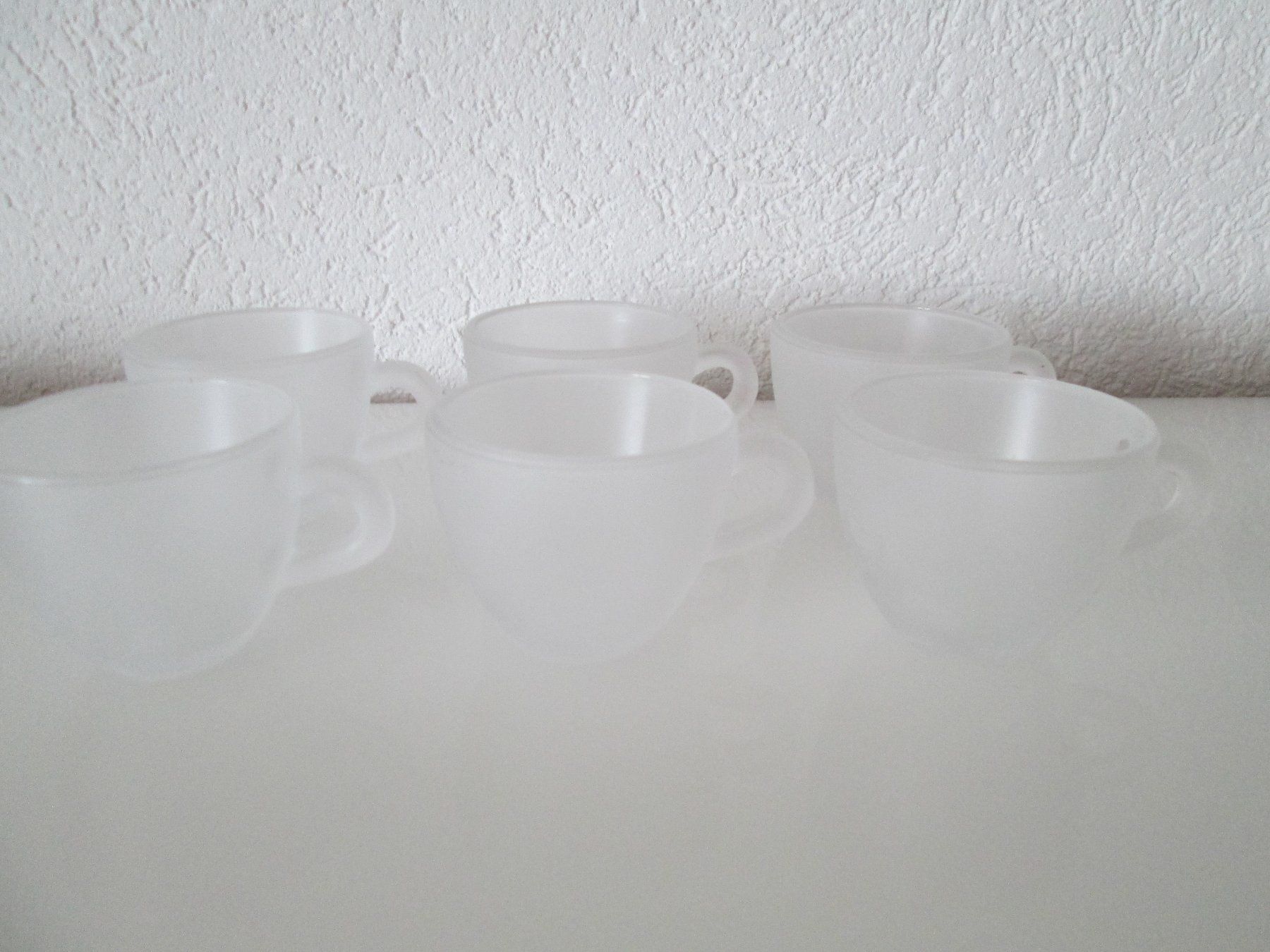 Tazze: 6 Espressotasse , weiß gefrostet – Usato da Movelier venduto da KRASI61