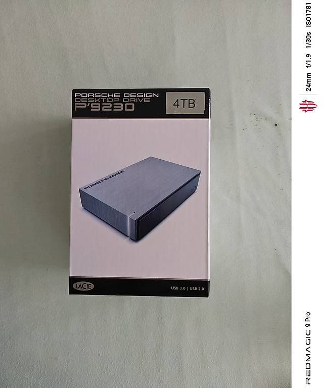 Lacie Harddisks: Lacie Porsche Design Festplatte 4 Tb – Gebraucht aus Wil SG von spo_j2pp