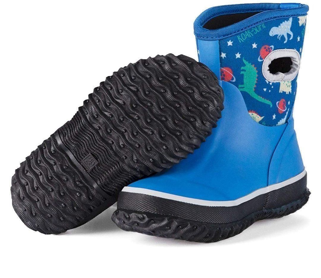 Schuhe für Jungen: KomForMe Kinder Stiefel Dino blau Gr. 30 – Neu und originalverpackt aus Seuzach von VT-Collections1 2
