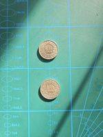 1 franc suisses 1916et 1959 .