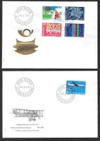 2 FDC Serie 461-465 ET 13.2.1969 selten auf 2 Couverts