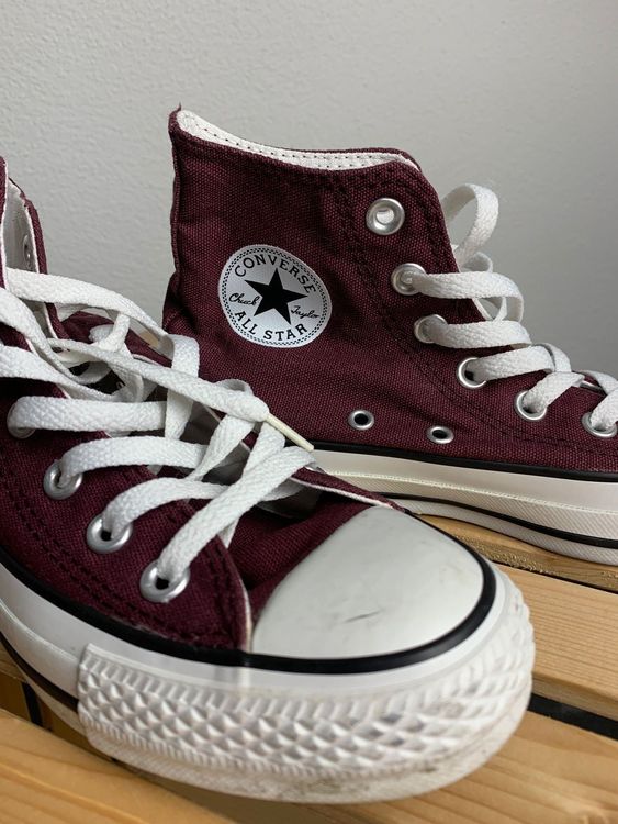 Converse hotsell chucks weinrot