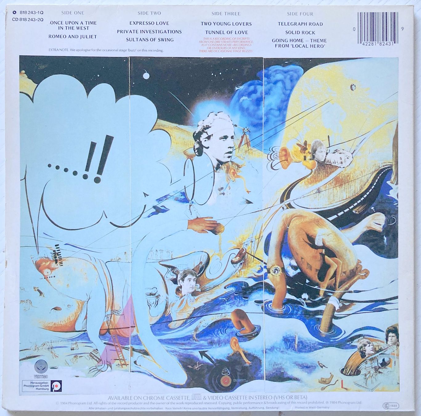 Vinyles: DIRE STRAITS - ALCHEMY - DIRE STRAITS LIVE – D'occasion à Bottens par hotter-than-hell 1