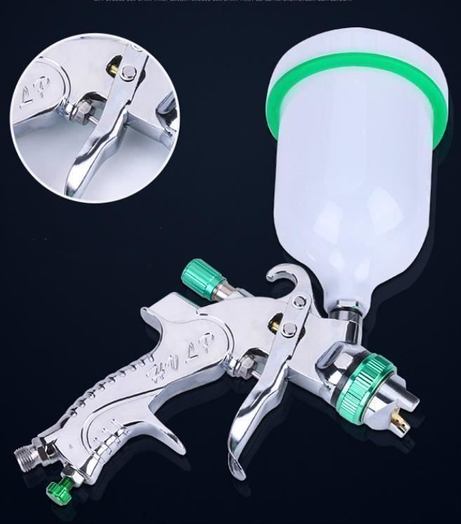 Artillery Druckluft Farbsprühpistole - Aluminium Lackierpistole Für Kfz Rostschutz