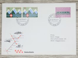 CL02 Enveloppe + Timbre Suisse 1995