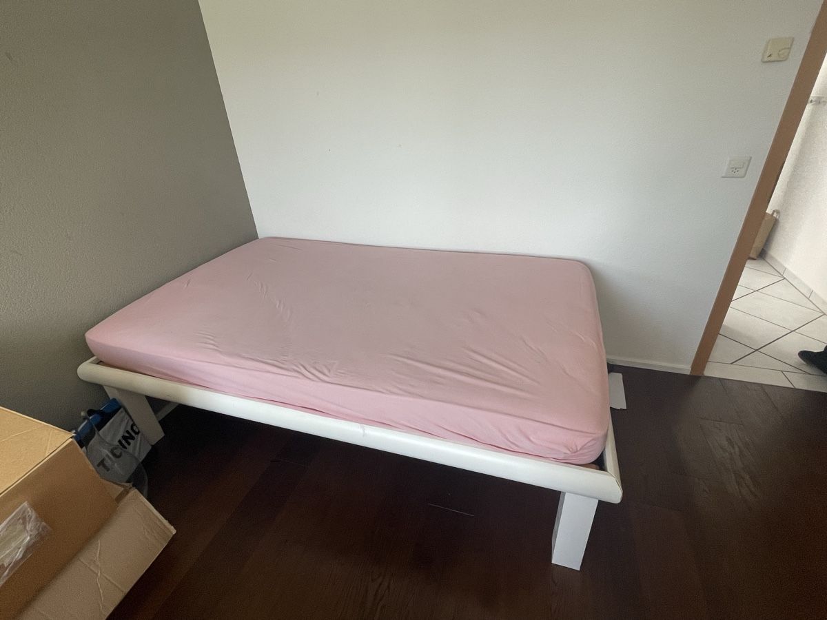 Letti: Bettgestell, weiss, 120x200 cm – Usato da Wil SG venduto da Miwil