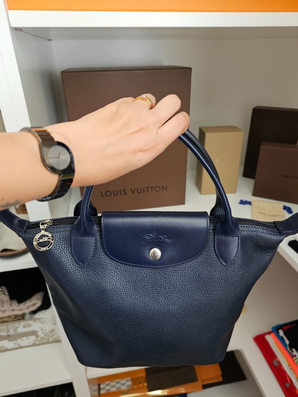 Longchamp Taschen für Damen: Longchamp aus Leder – Gebraucht aus Sissach von fionayyo 1