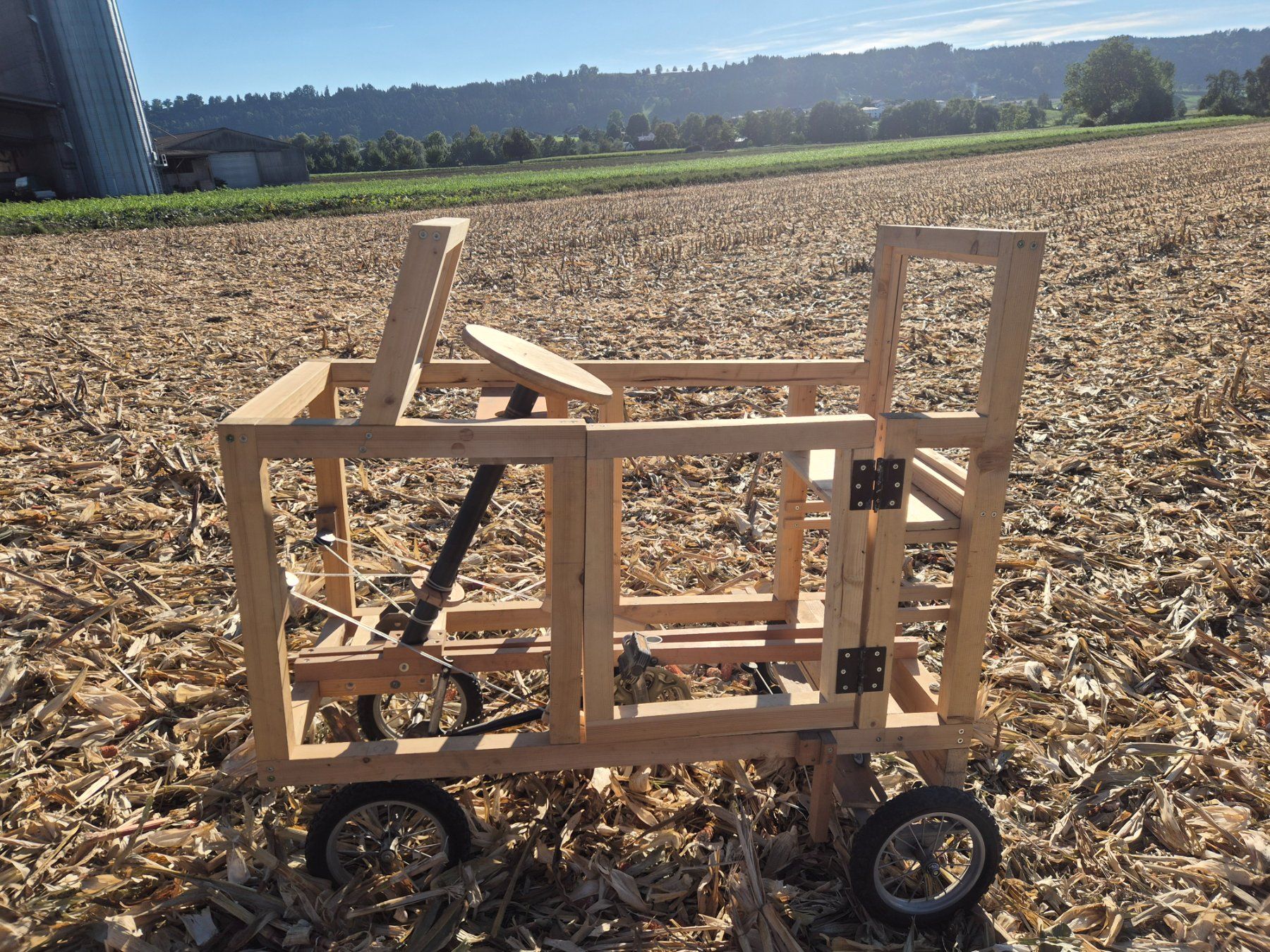 Veicoli per bambini: Trettraktor der Marke "Eigenbau" – Usato da Grosswangen venduto da Snoopyno 1