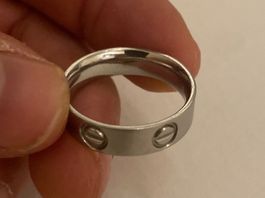 Sterling Silver/stainless steel Ring