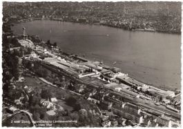 Zürich - Luftseilbahn Landesaustellung (Luftaufnahme)