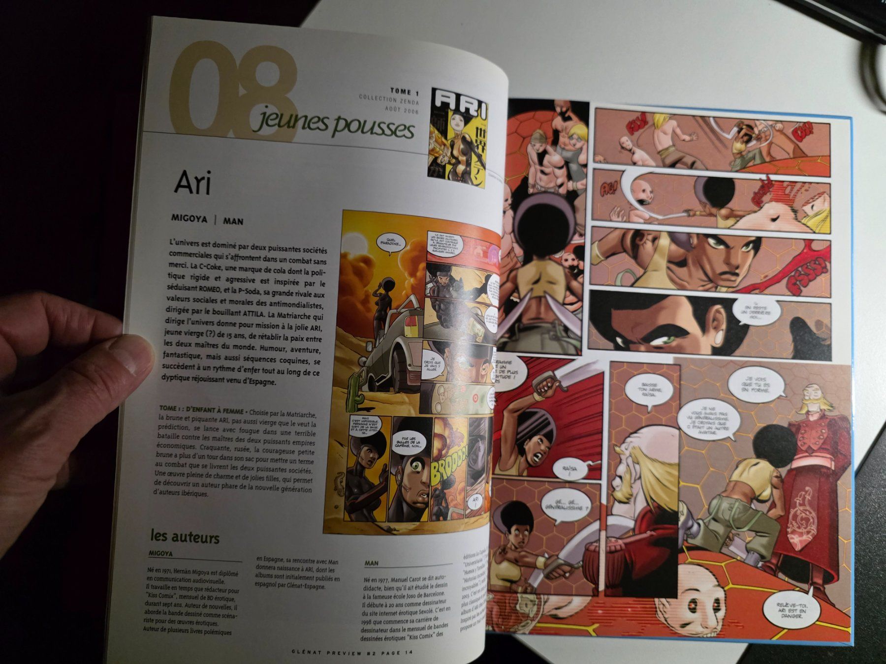 Comics: Comic Preview Glenat 2 - 2006 – Gebraucht aus Walterswil BE von Lonitti 6