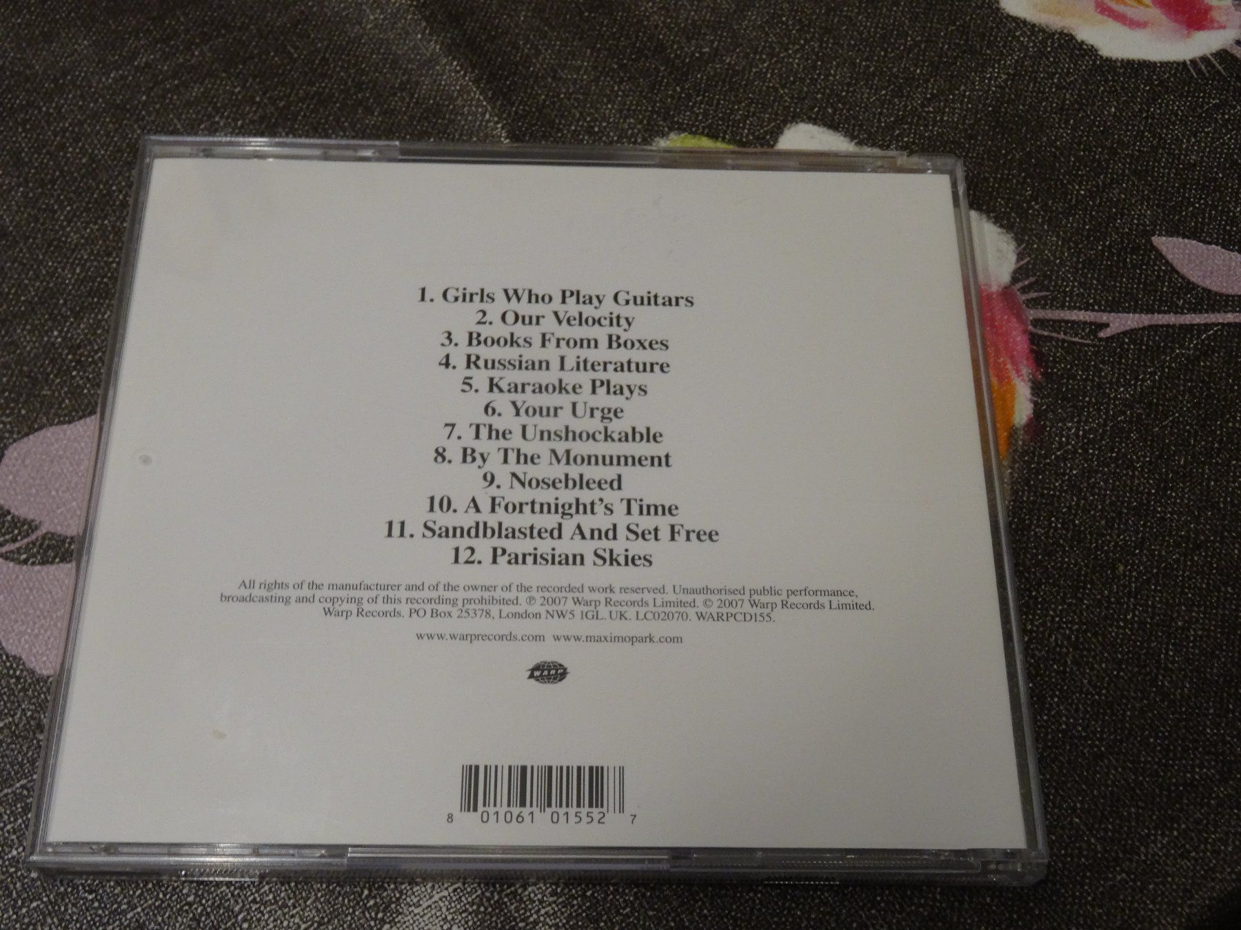 CDs: Maximo Park - Our Earthly Pleasures CD – Gebraucht aus Olten von Disc-Ausverkauf 1