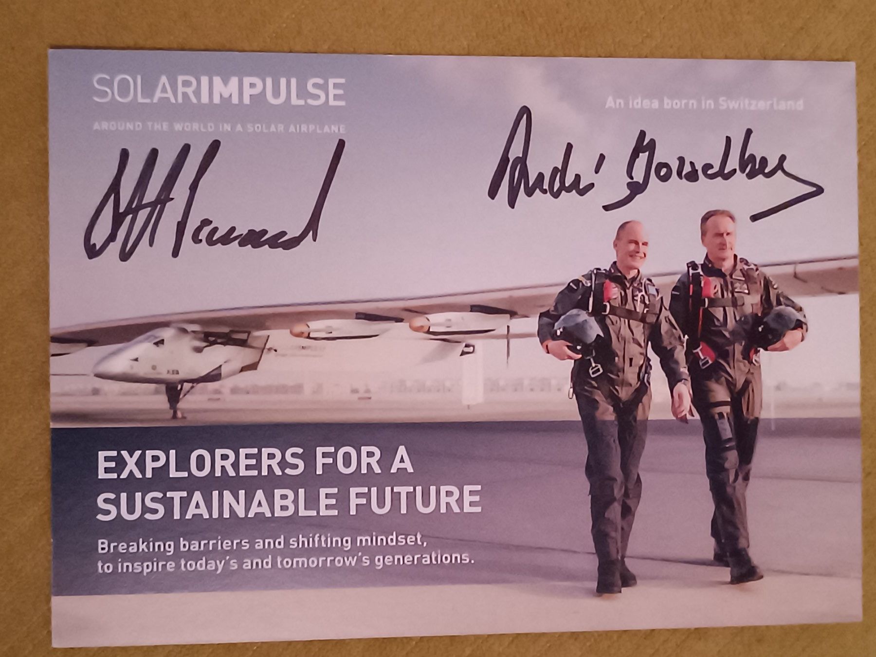 Autographes: Solar Impulse - original Autogramme – D'occasion à Menziken par Autogramme
