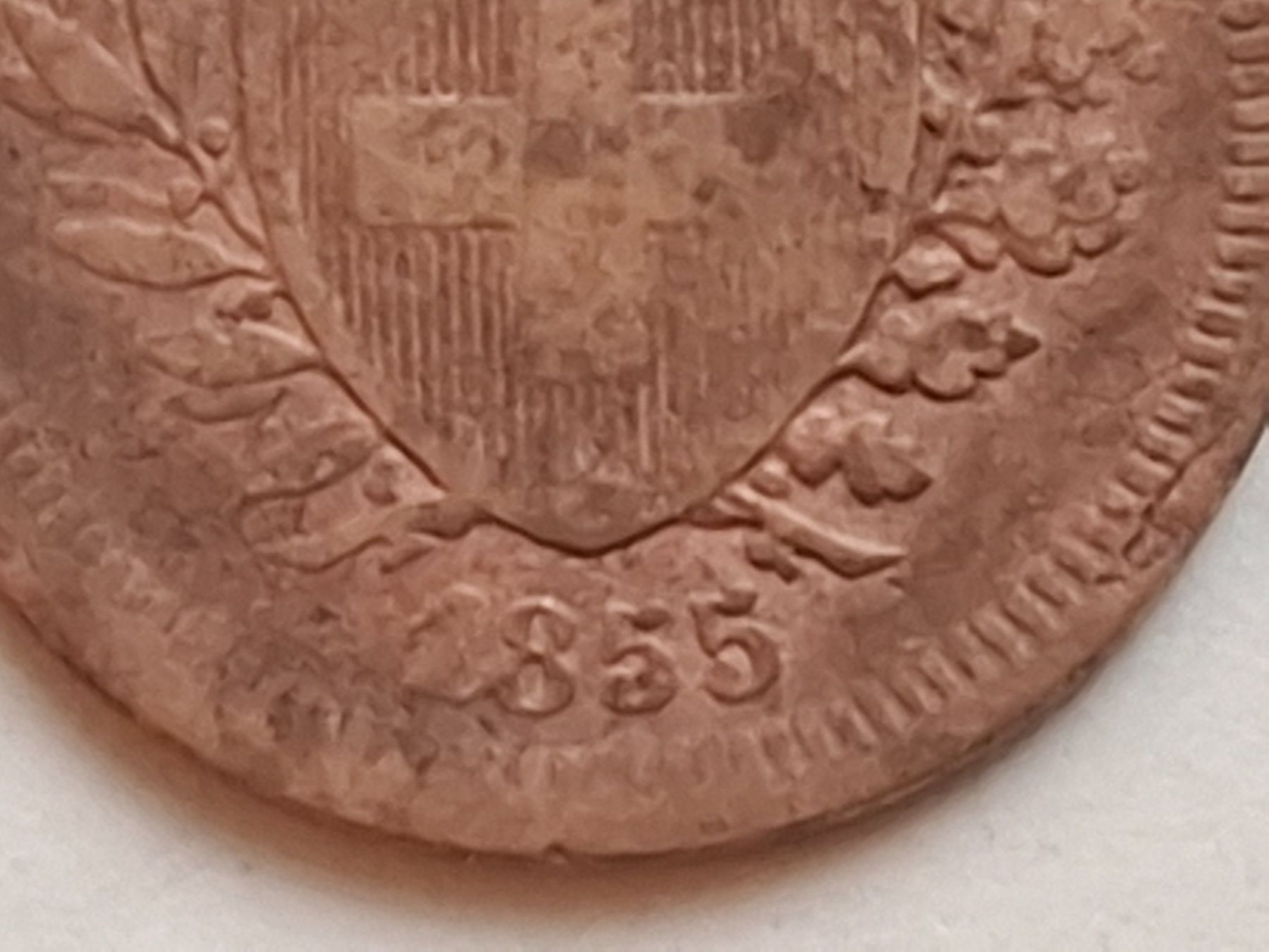 Alle Münzen: 1 Rappen 1855 – Gebraucht aus Neuchâtel von Grandloupblanc 2