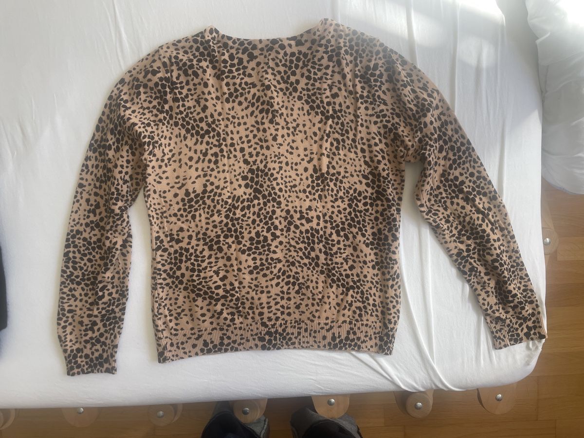 Maglioni & Felpe: Leopardenmuster Strickpullover S-M – Nuovo (secondo la descrizione) da Zürich venduto da LeTeNiDo 1
