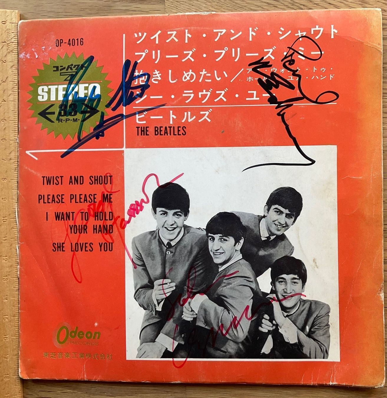 Autogramme: The Beatles Twist & Shout signiert – Gebraucht aus Hittnau von workaholic60