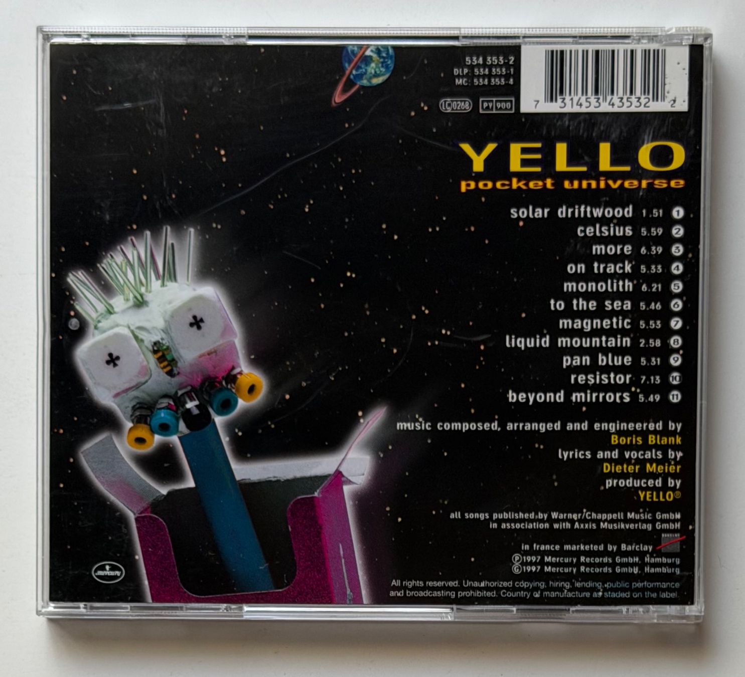 CD: Yello / Pocket Universe – Usato da Näfels venduto da rottabi 1