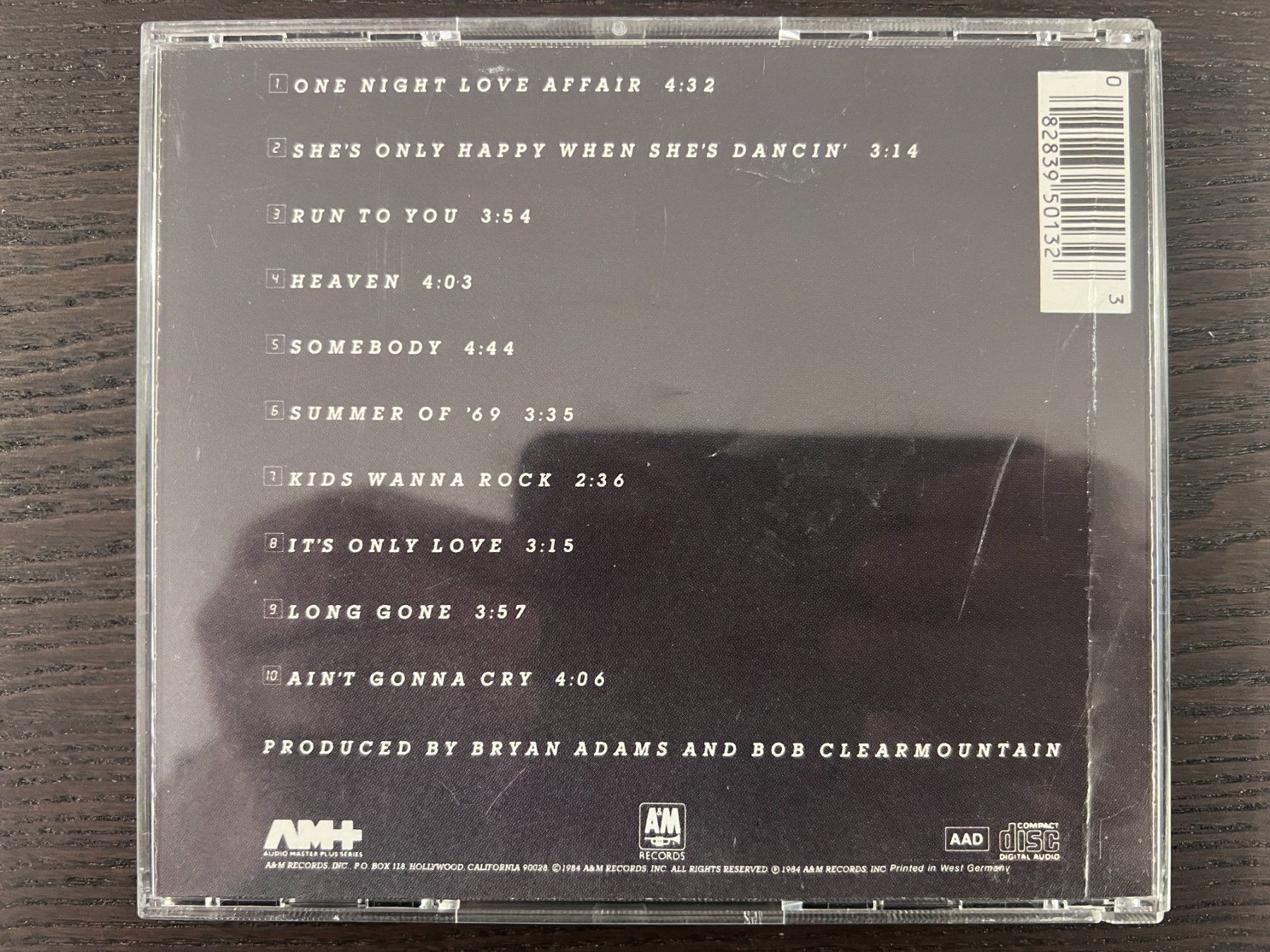 CD: Bryan Adams - Reckless – Usato da Zürich venduto da MusikFreunde 1
