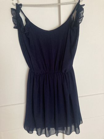 Coktailkleid dunkelblau gr 36 neu
