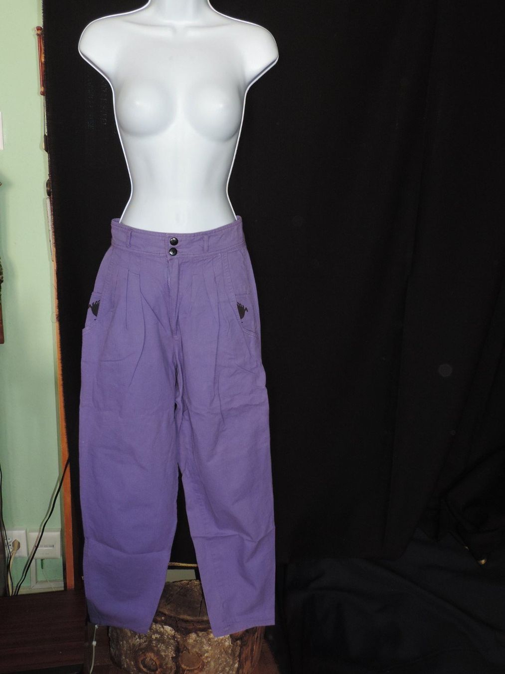 Lotti di vestiti: pantalons violet et vert – Usato da Genève venduto da Axelle333 4