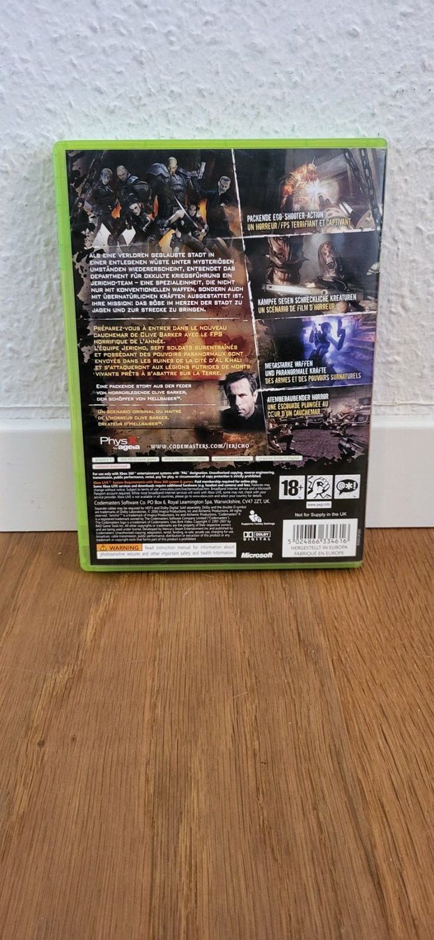 Microsoft Spiele: Xbox 360 - Jericho – Gebraucht aus Münsingen von DigitaleSpielecke 1