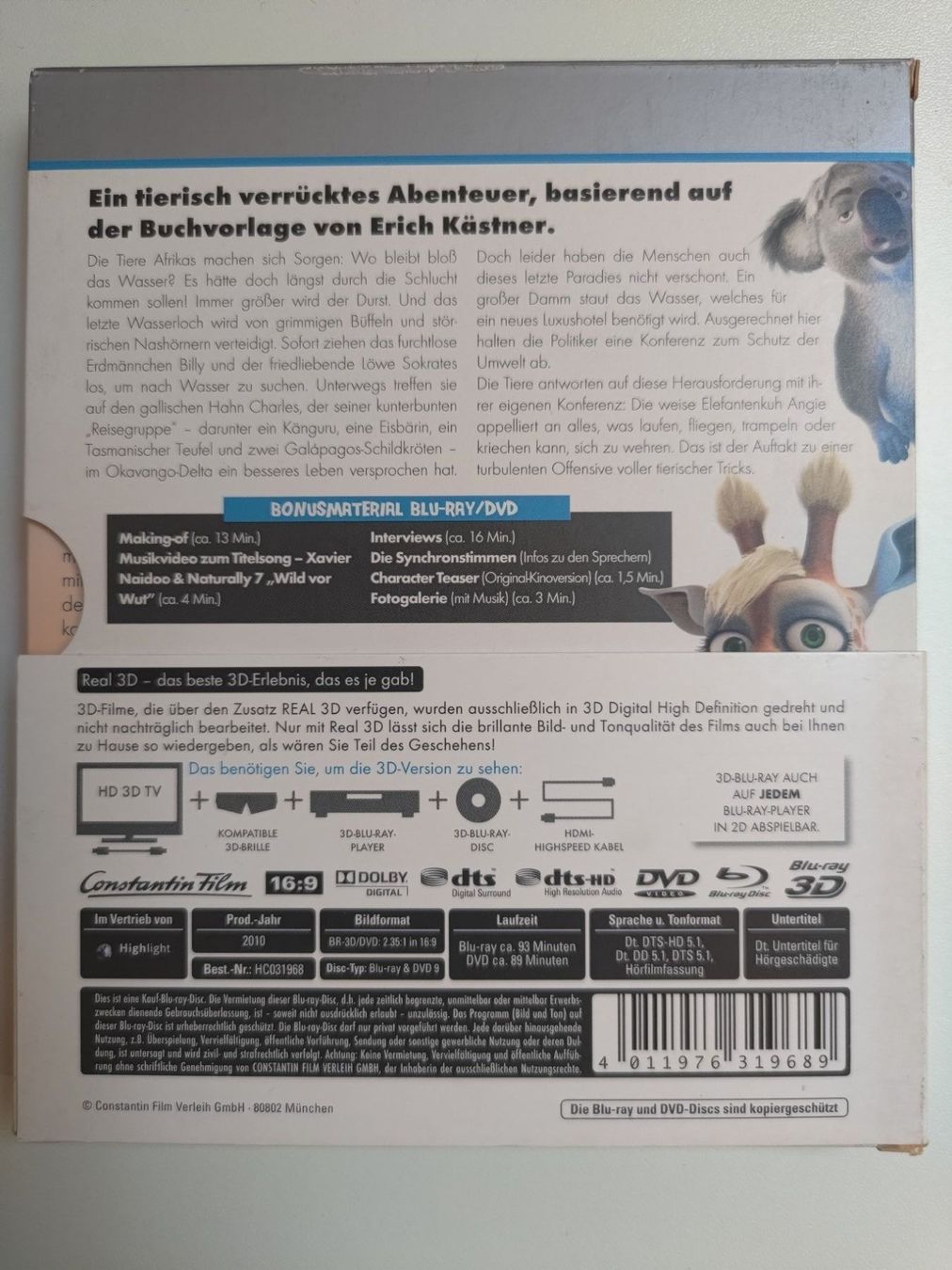 Alle DVDs: Konferenz der Tiere – Gebraucht aus Liestal von Kratzilla 2