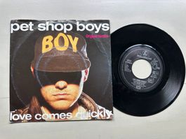 PET SHOP BOYS tolle Single Kult Top Love comes quickly 80's